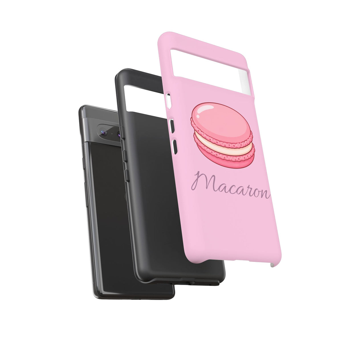 Macaron Phone Case — Cute Dessert Illustration