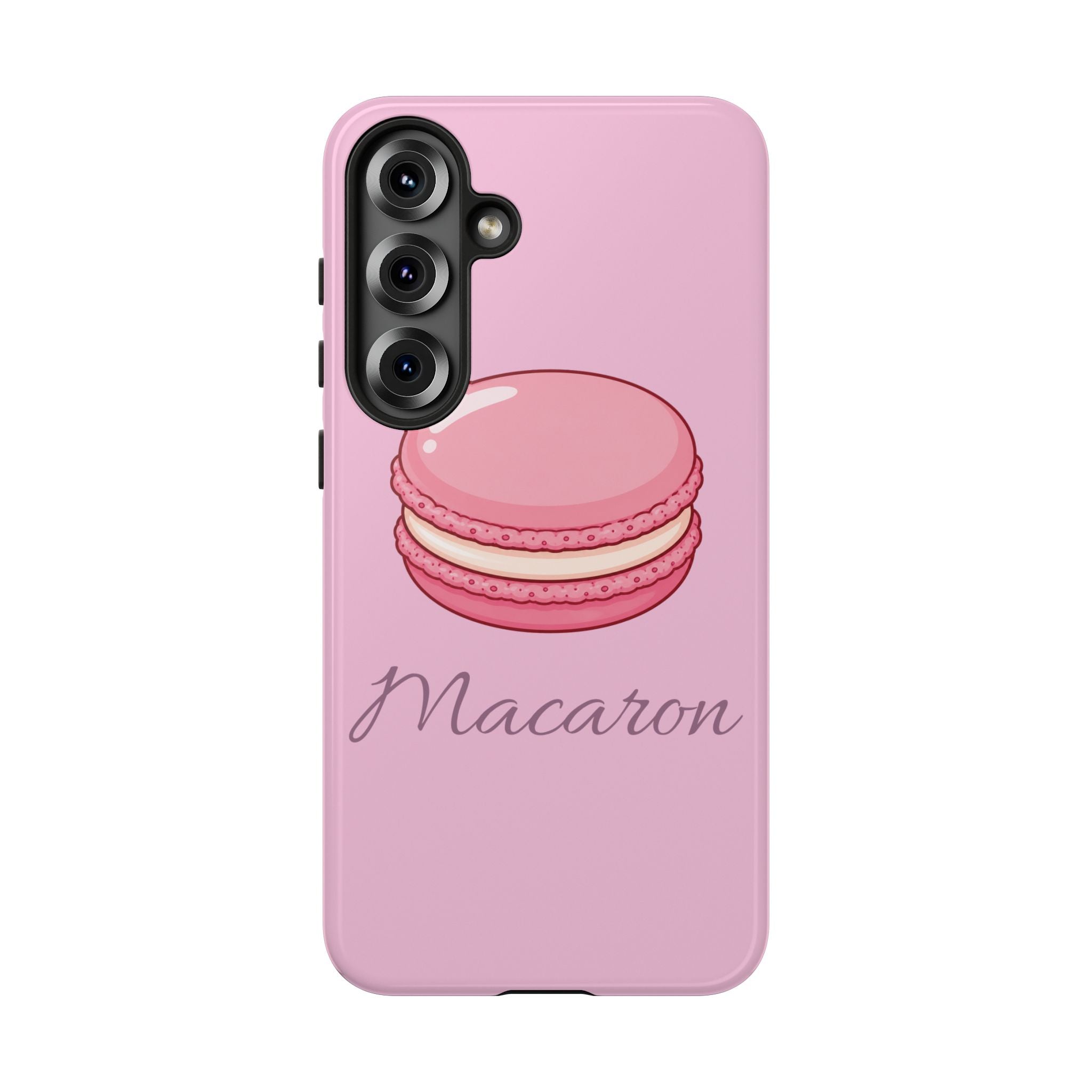 Macaron Phone Case — Cute Dessert Illustration