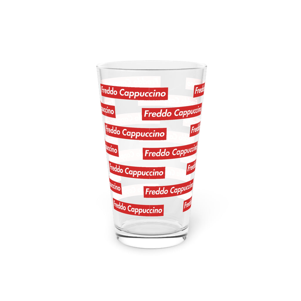 Freddo Cappuccino Pattern 16oz Pint Glass