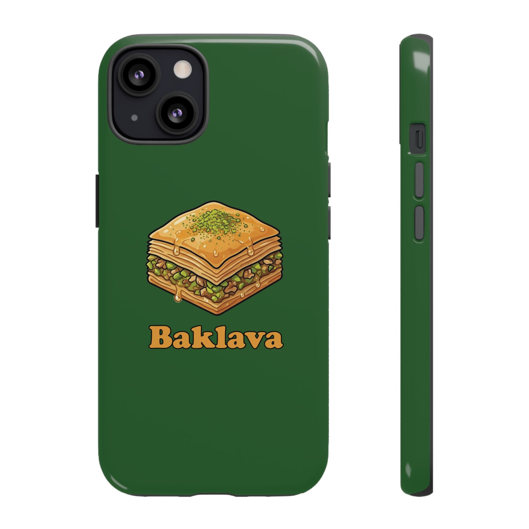 Baklava Phone Case — Cute Dessert Illustration