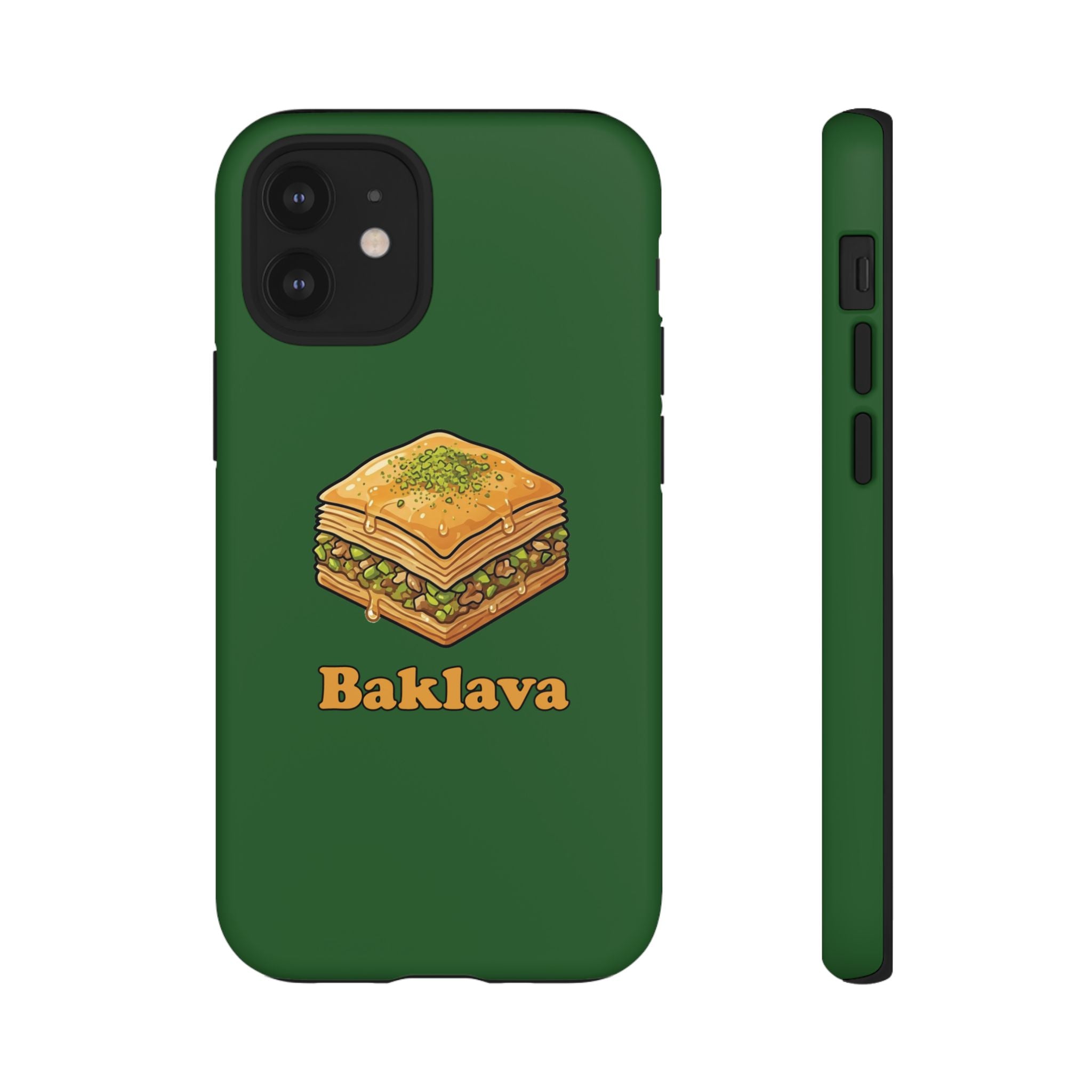Baklava Phone Case — Cute Dessert Illustration