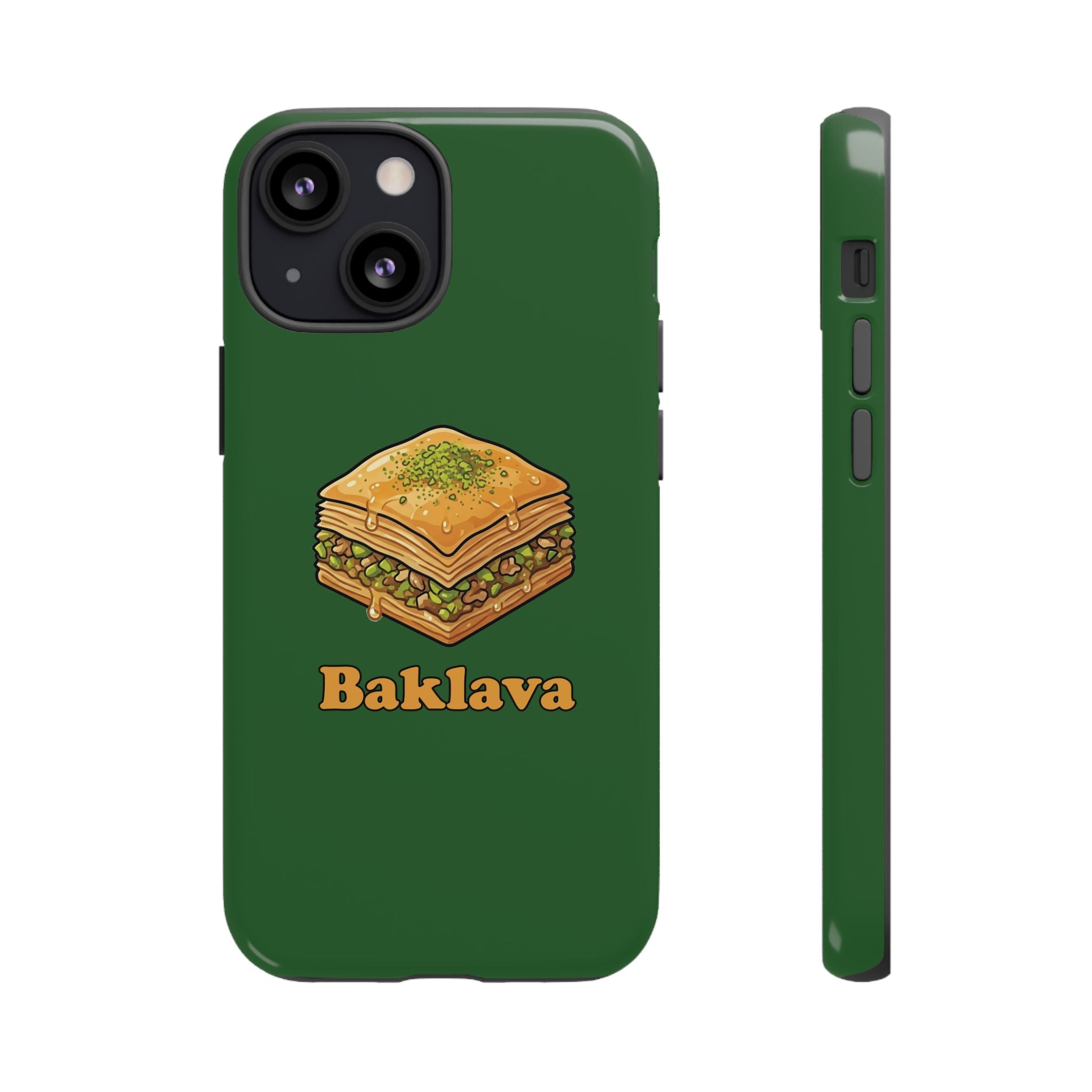 Baklava Phone Case — Cute Dessert Illustration