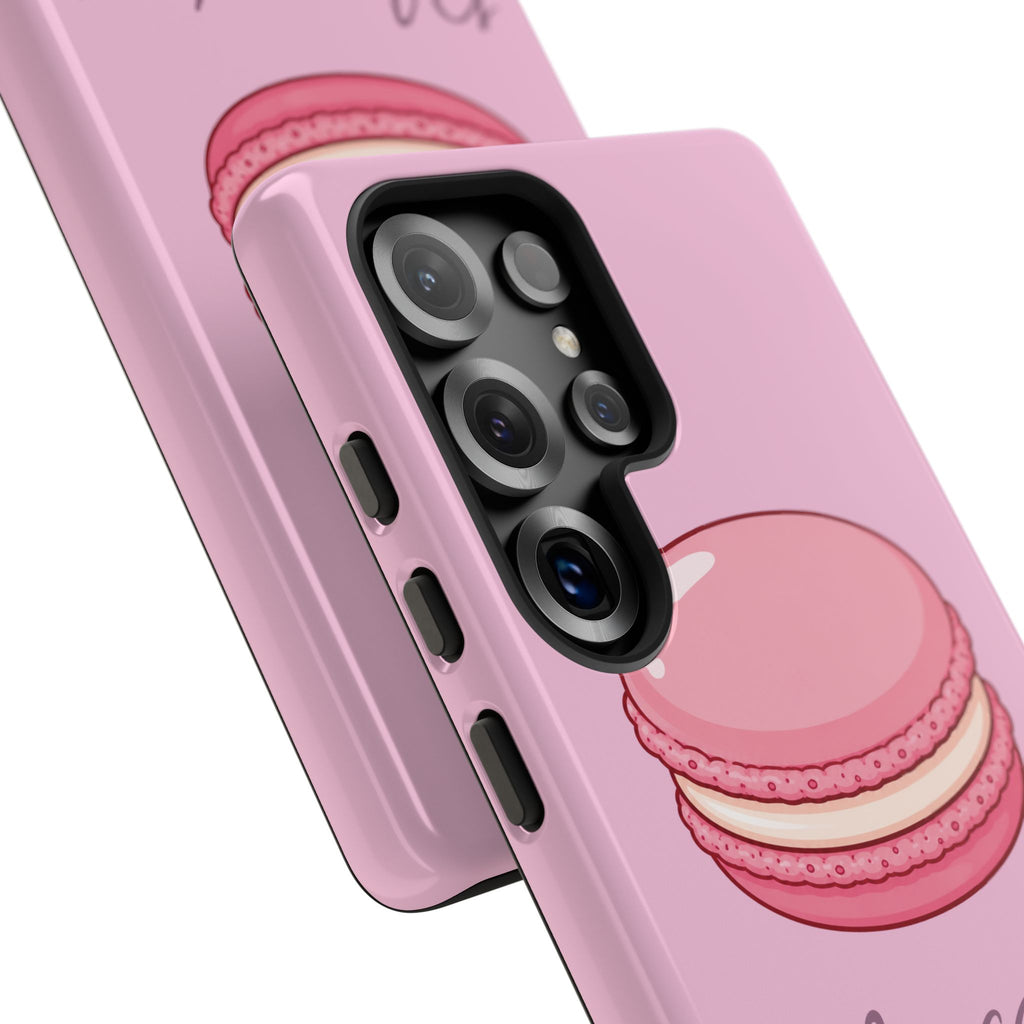 Macaron Phone Case — Cute Dessert Illustration