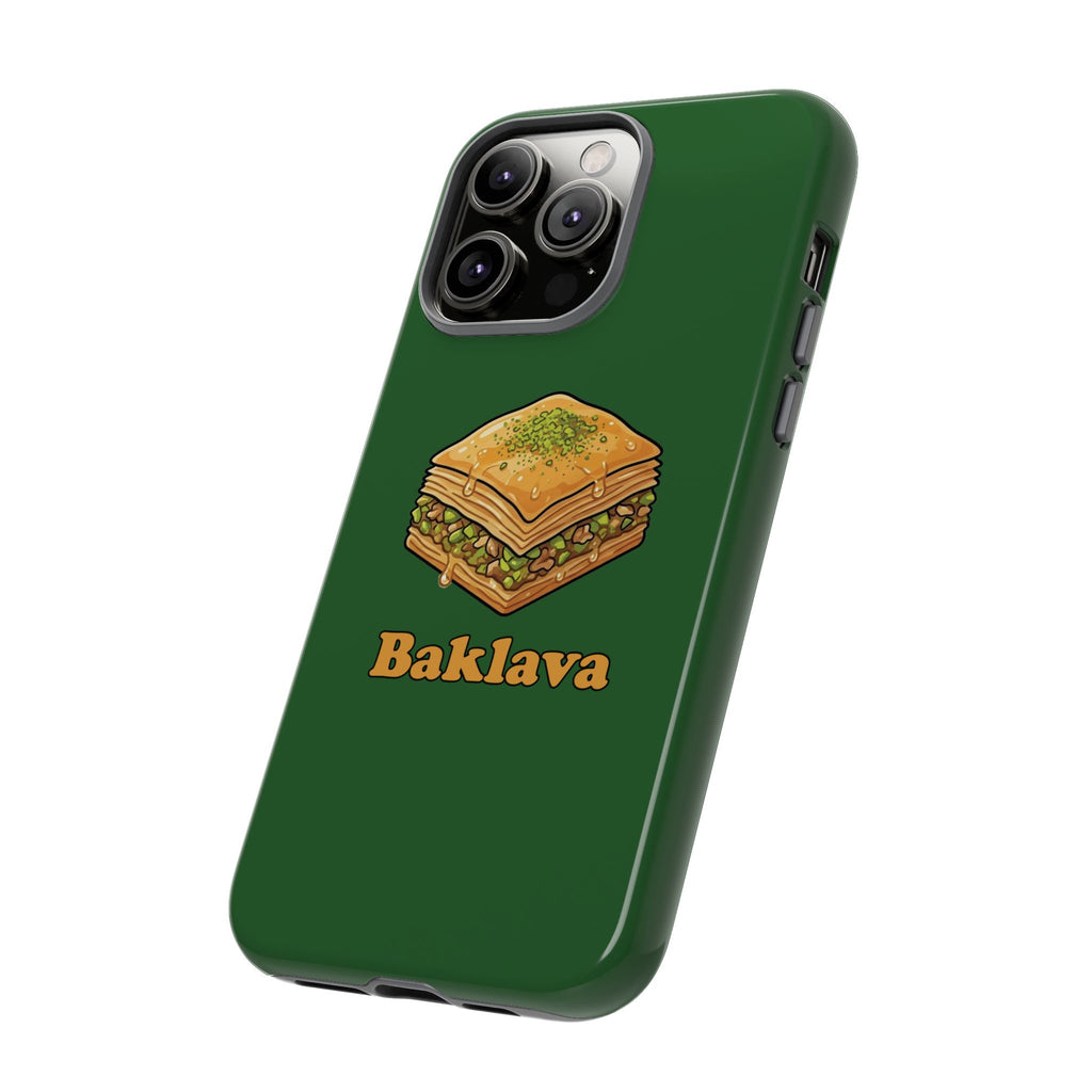 Baklava Phone Case — Cute Dessert Illustration