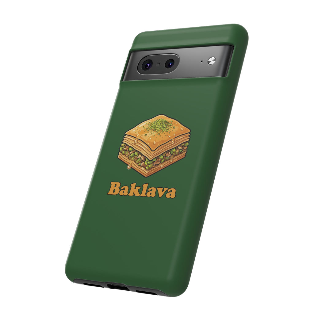 Baklava Phone Case — Cute Dessert Illustration