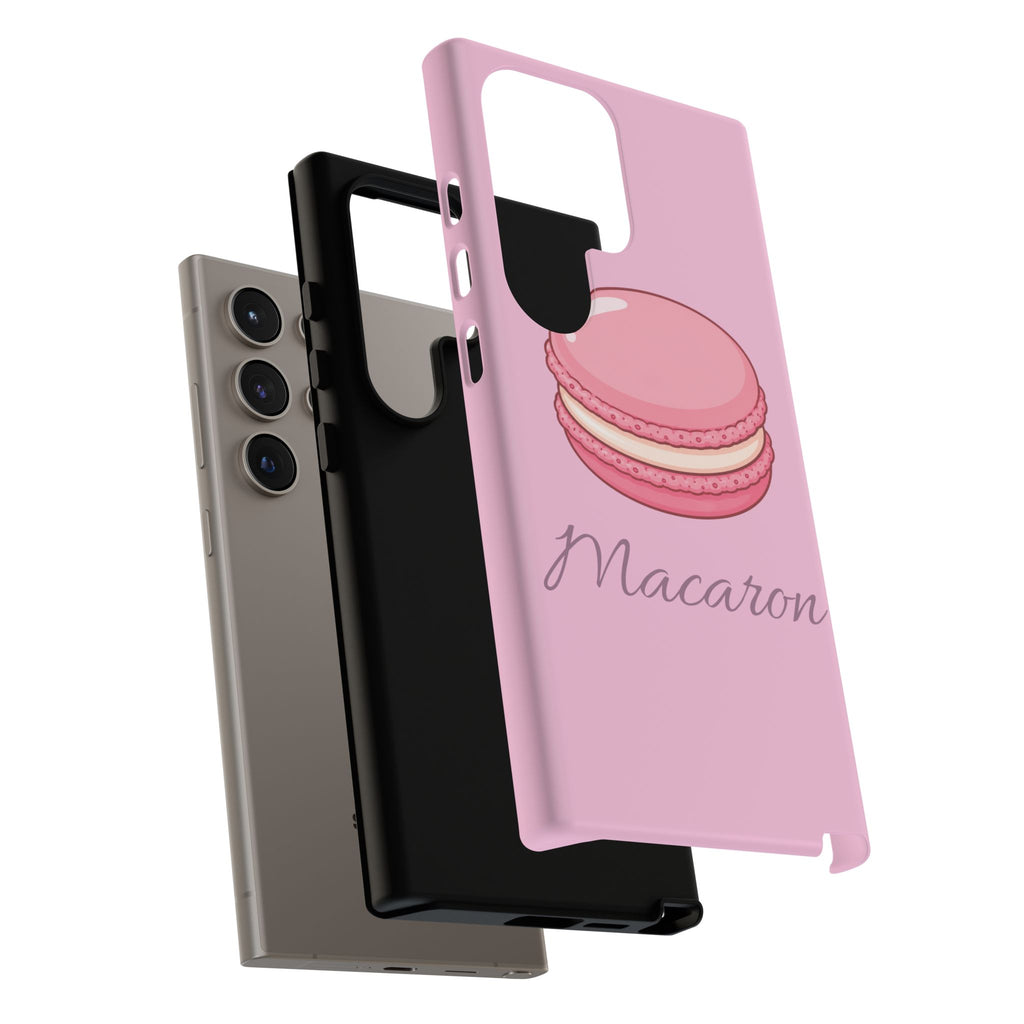 Macaron Phone Case — Cute Dessert Illustration