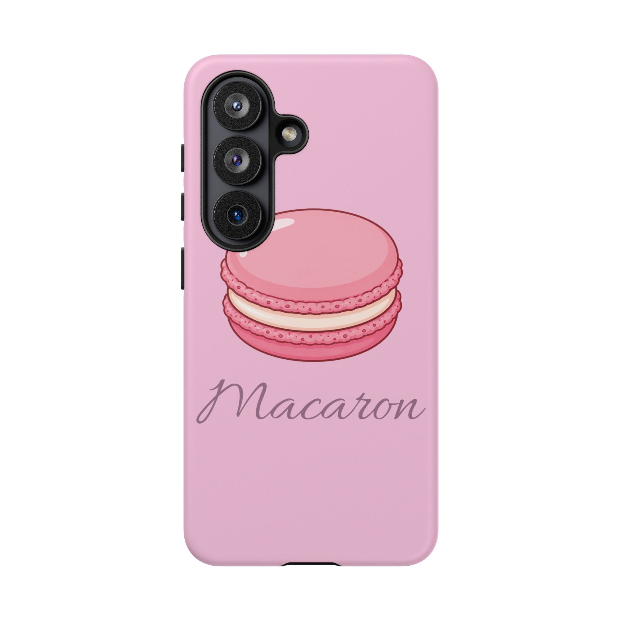 Macaron Phone Case — Cute Dessert Illustration