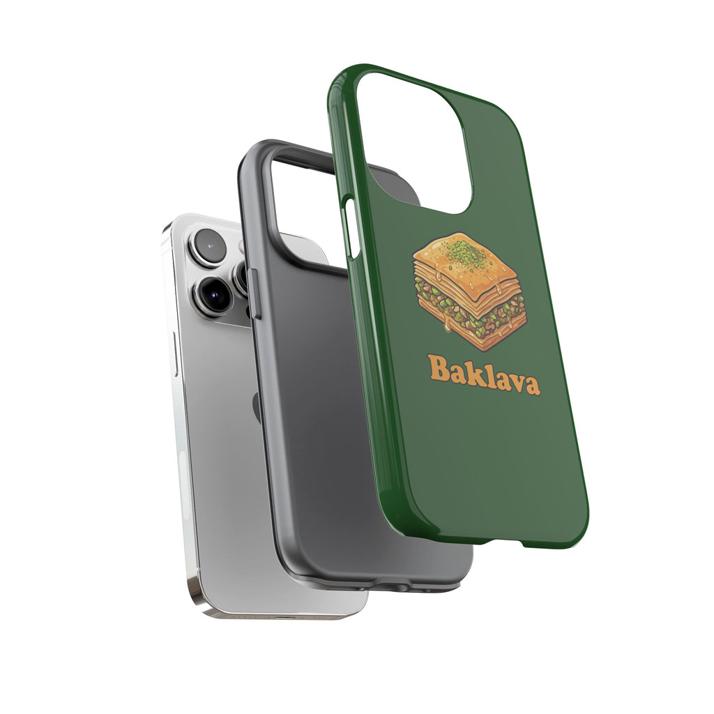 Baklava Phone Case — Cute Dessert Illustration