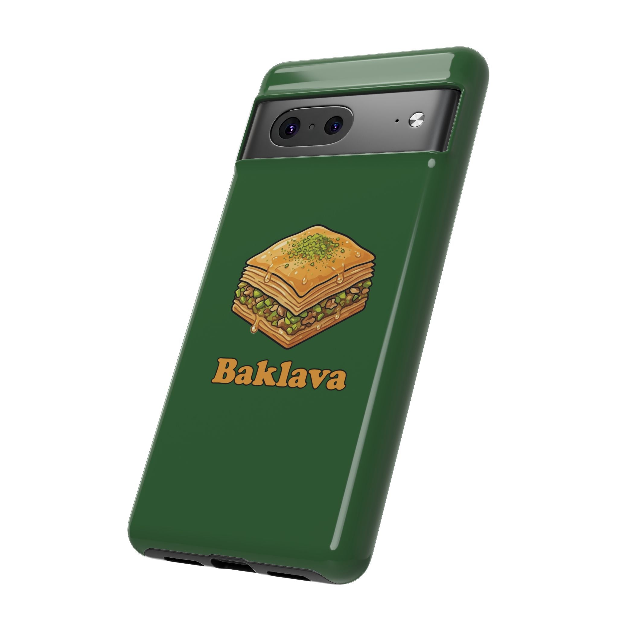 Baklava Phone Case — Cute Dessert Illustration