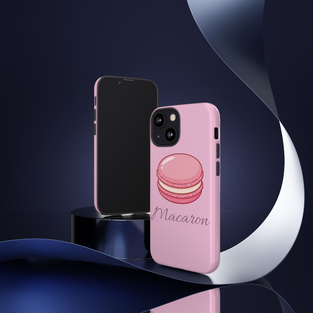 Macaron Phone Case — Cute Dessert Illustration