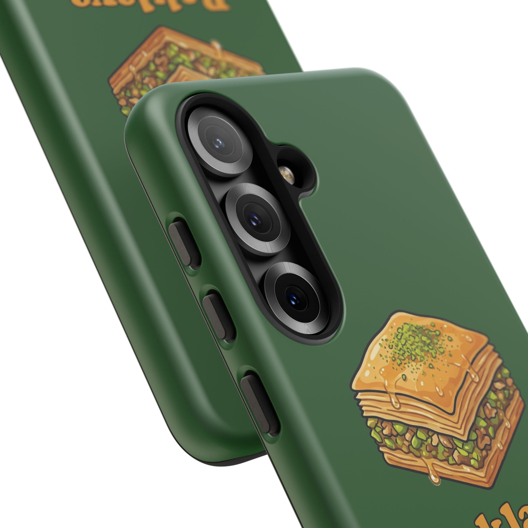 Baklava Phone Case — Cute Dessert Illustration