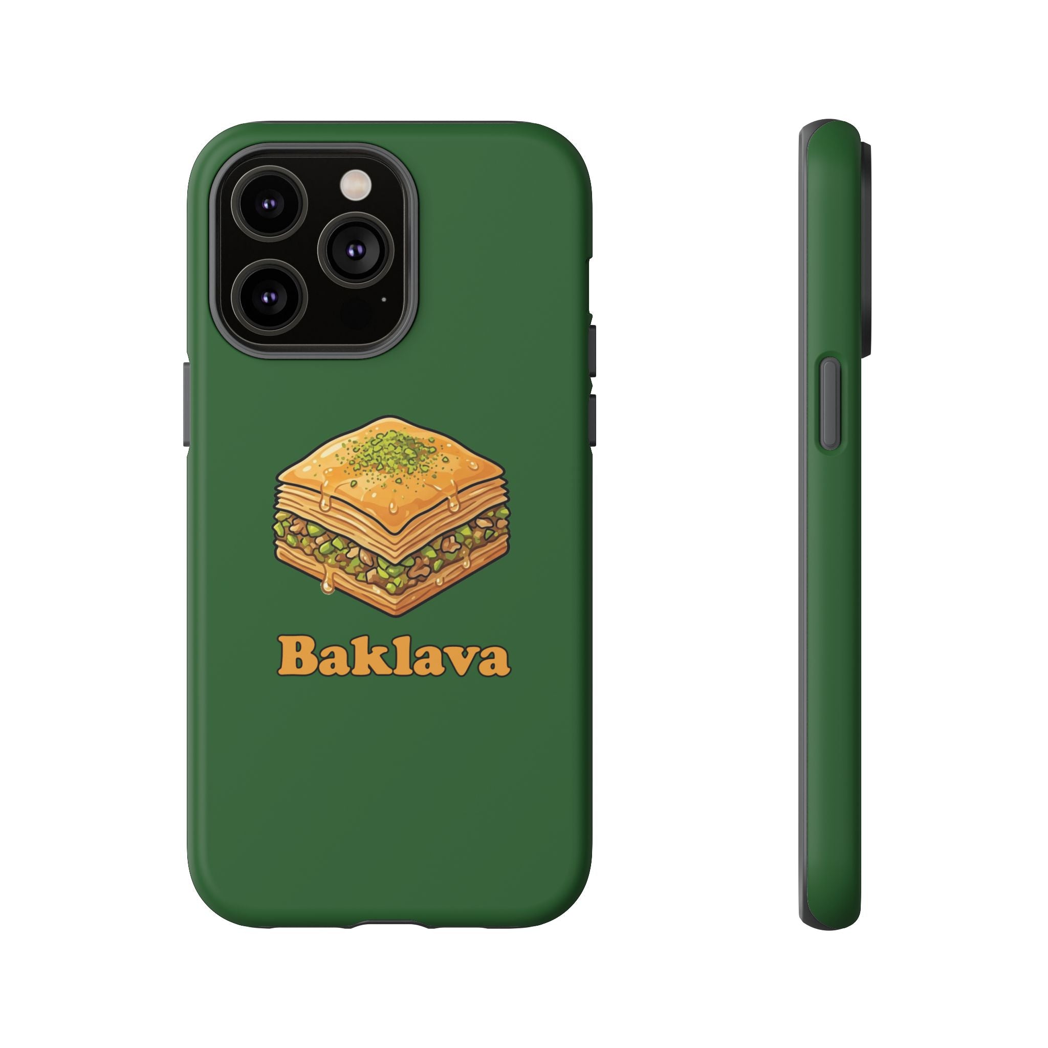 Baklava Phone Case — Cute Dessert Illustration