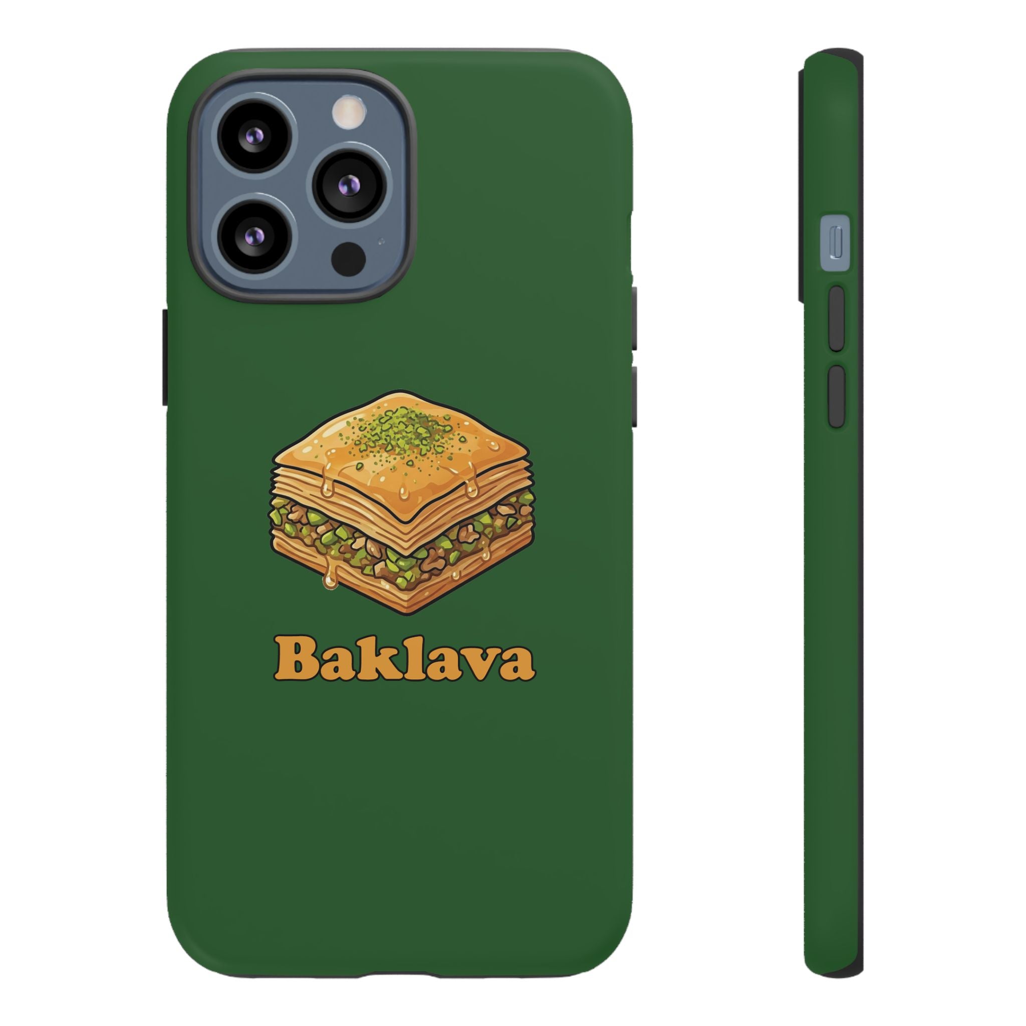 Baklava Phone Case — Cute Dessert Illustration