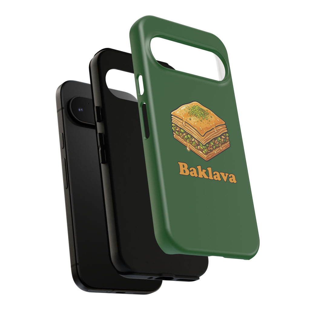 Baklava Phone Case — Cute Dessert Illustration
