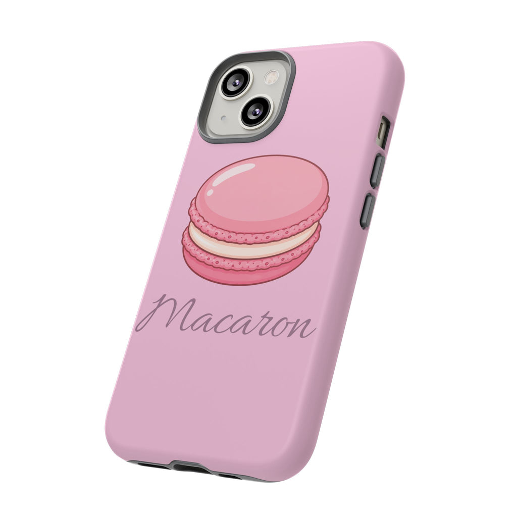 Macaron Phone Case — Cute Dessert Illustration