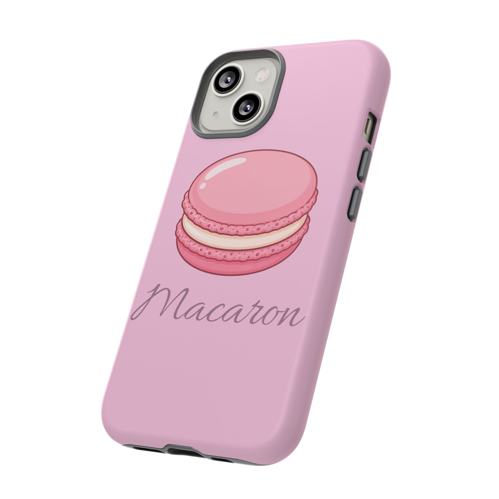 Macaron Phone Case — Cute Dessert Illustration