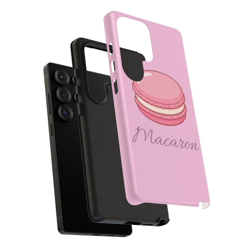 Macaron Phone Case — Cute Dessert Illustration