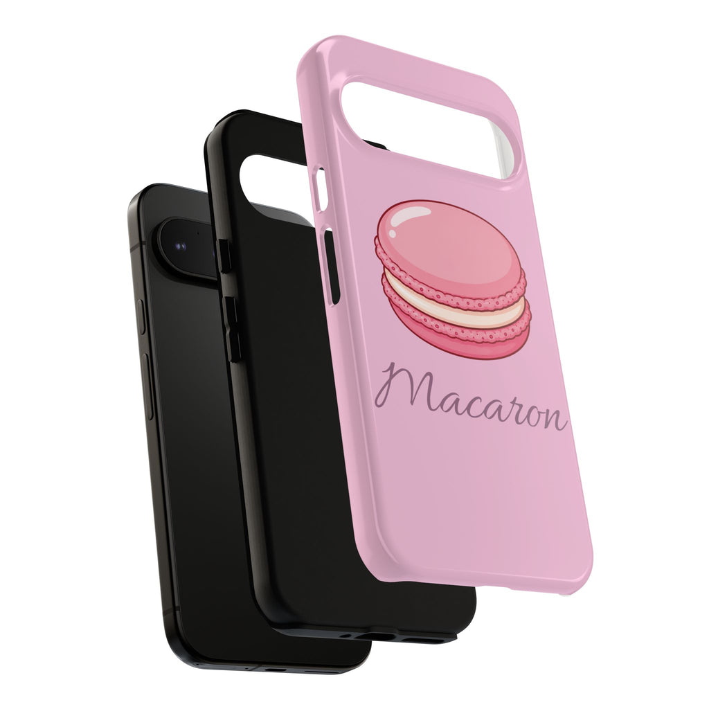 Macaron Phone Case — Cute Dessert Illustration