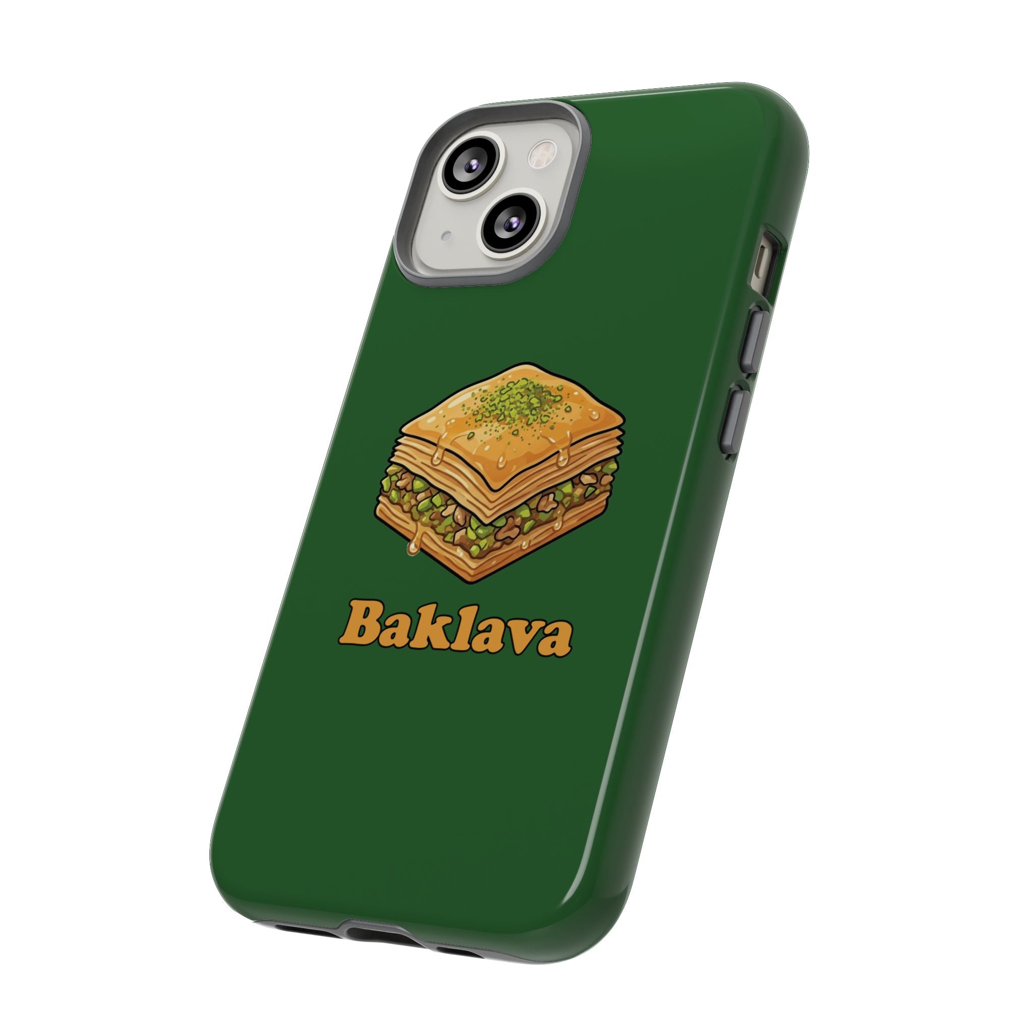 Baklava Phone Case — Cute Dessert Illustration