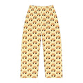 Mandelhörnchen Pattern Pajama Pants — Women's Cozy Lounge Sleepwear