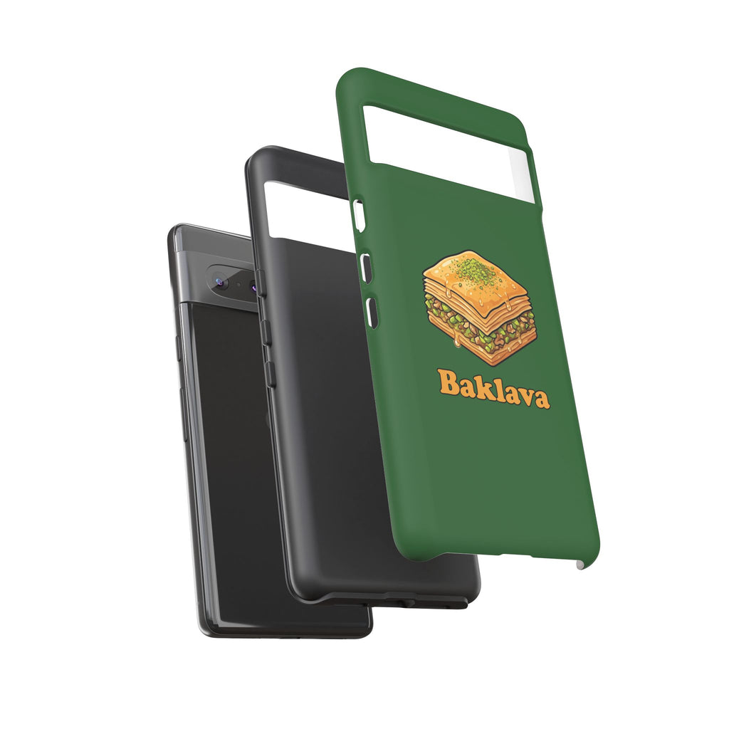 Baklava Phone Case — Cute Dessert Illustration