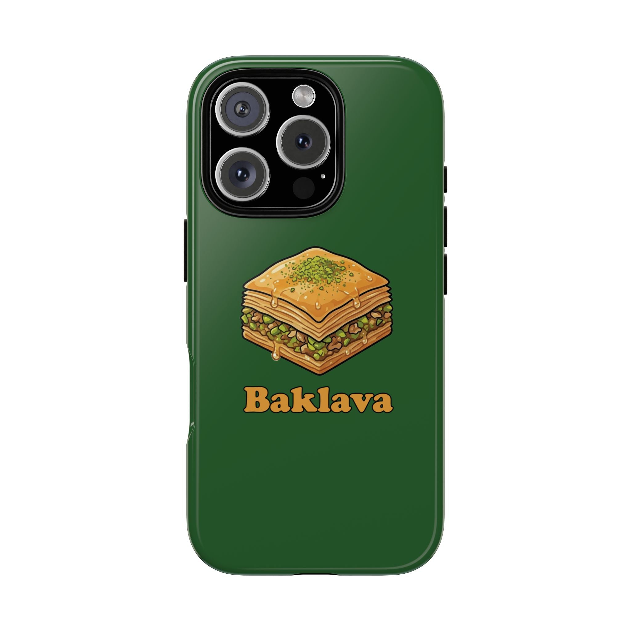 Baklava Phone Case — Cute Dessert Illustration