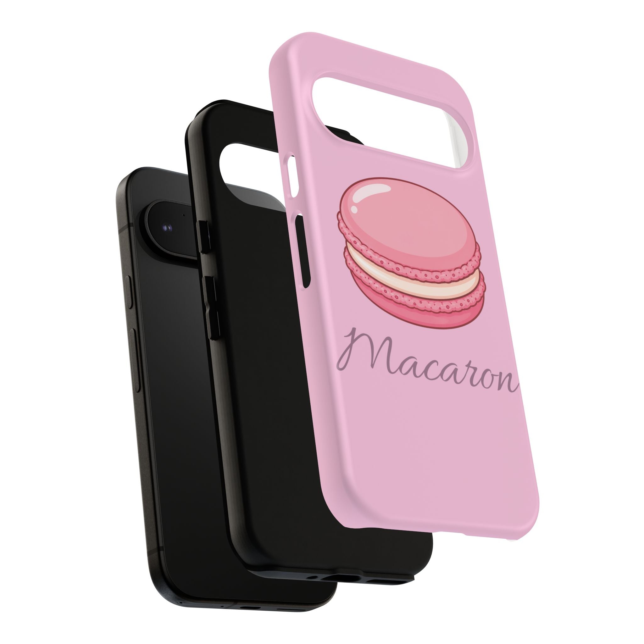 Macaron Phone Case — Cute Dessert Illustration