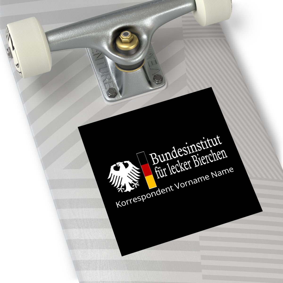 Vinyl Sticker — "Bundesinstitut für lecker Bierchen"