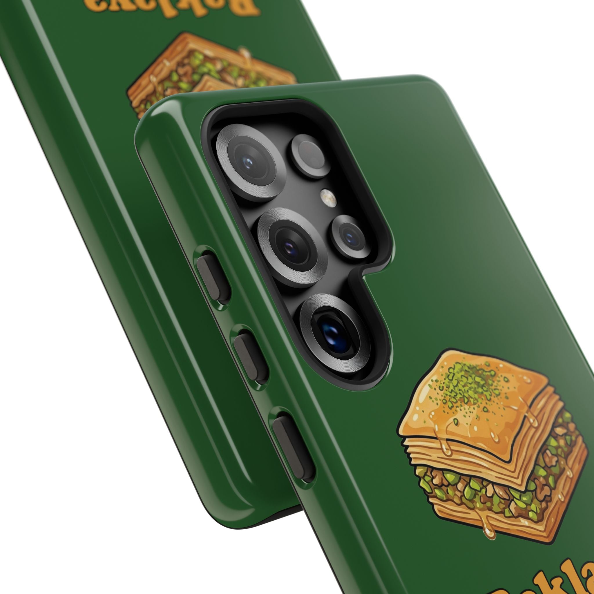 Baklava Phone Case — Cute Dessert Illustration