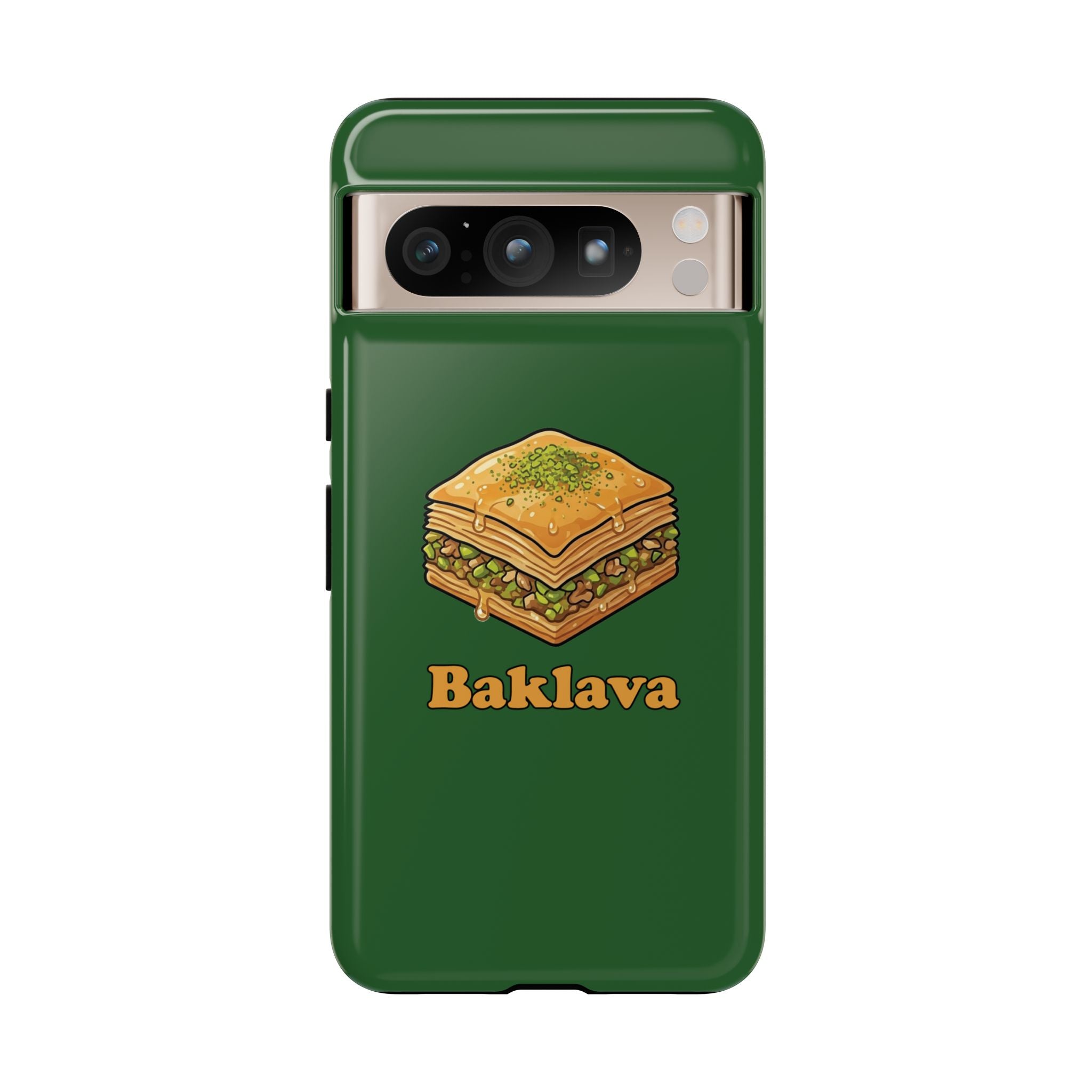 Baklava Phone Case — Cute Dessert Illustration