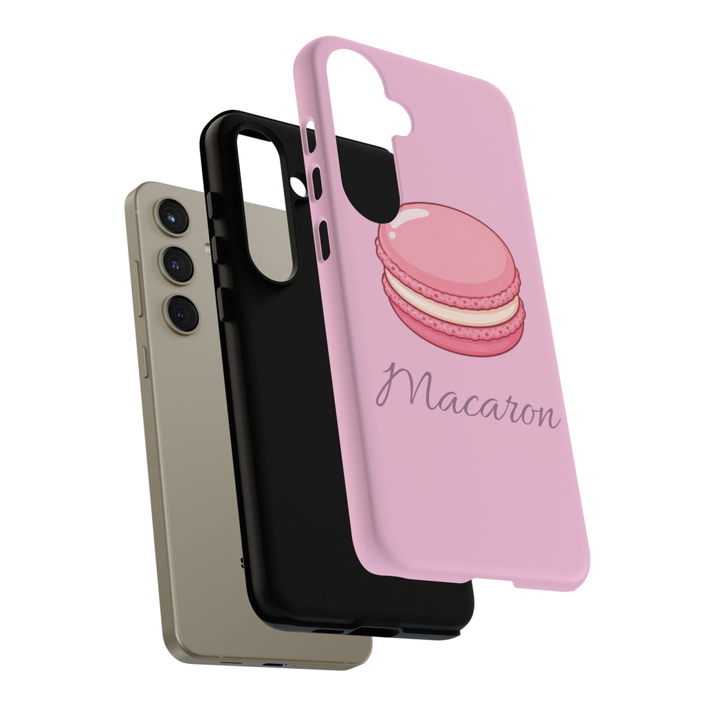 Macaron Phone Case — Cute Dessert Illustration