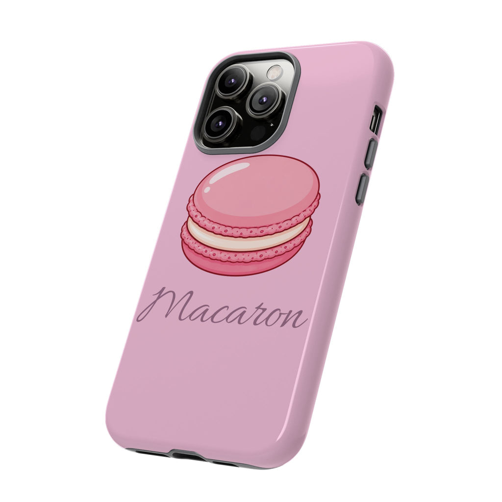 Macaron Phone Case — Cute Dessert Illustration