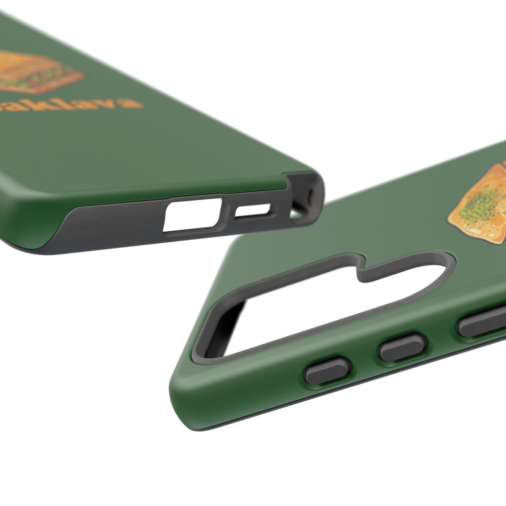 Baklava Phone Case — Cute Dessert Illustration