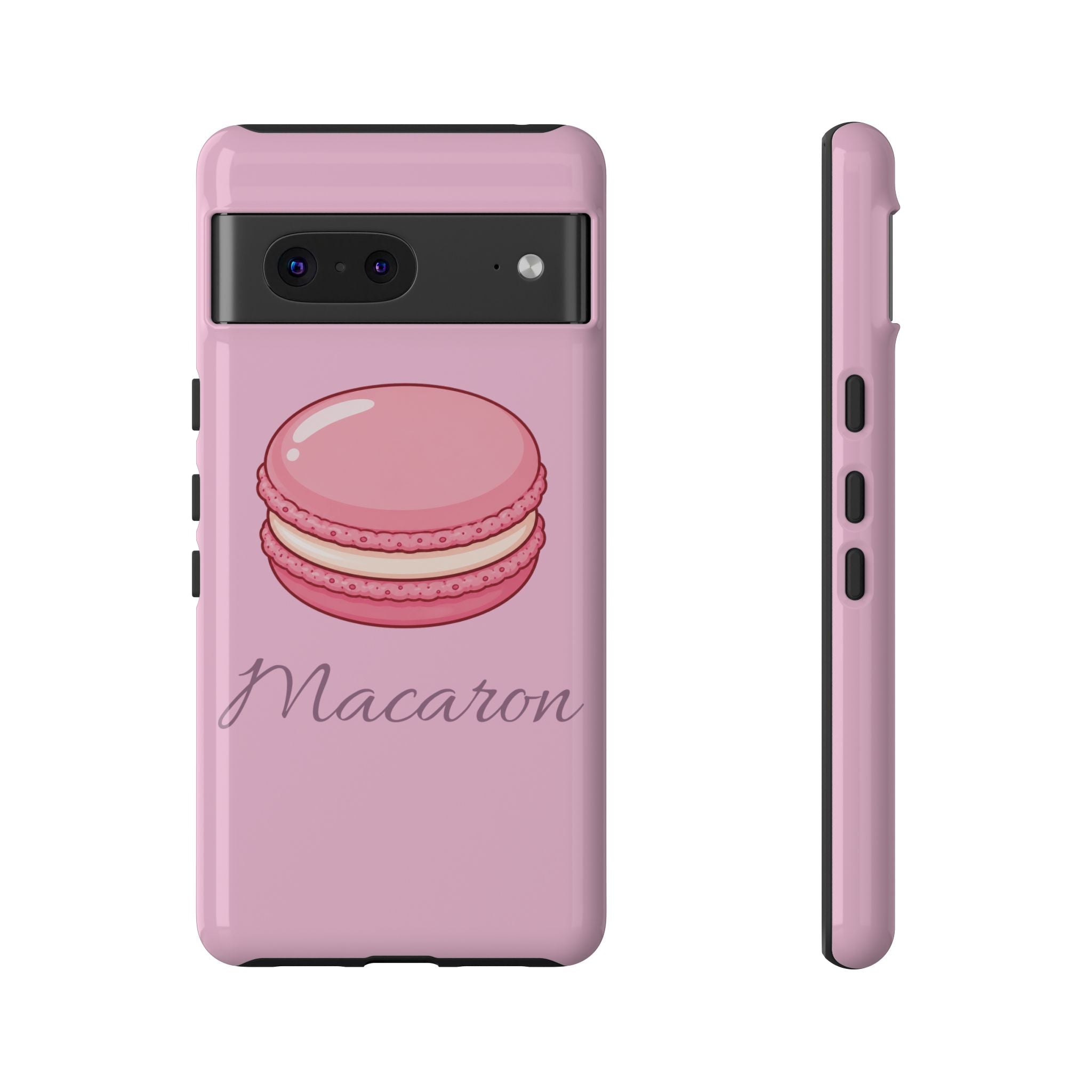 Macaron Phone Case — Cute Dessert Illustration