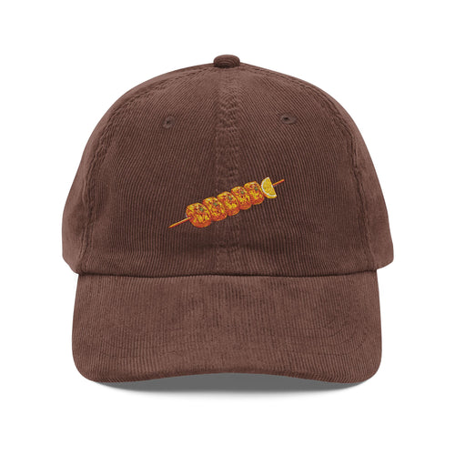 Corduroy Embroidered Cap — Souvlaki
