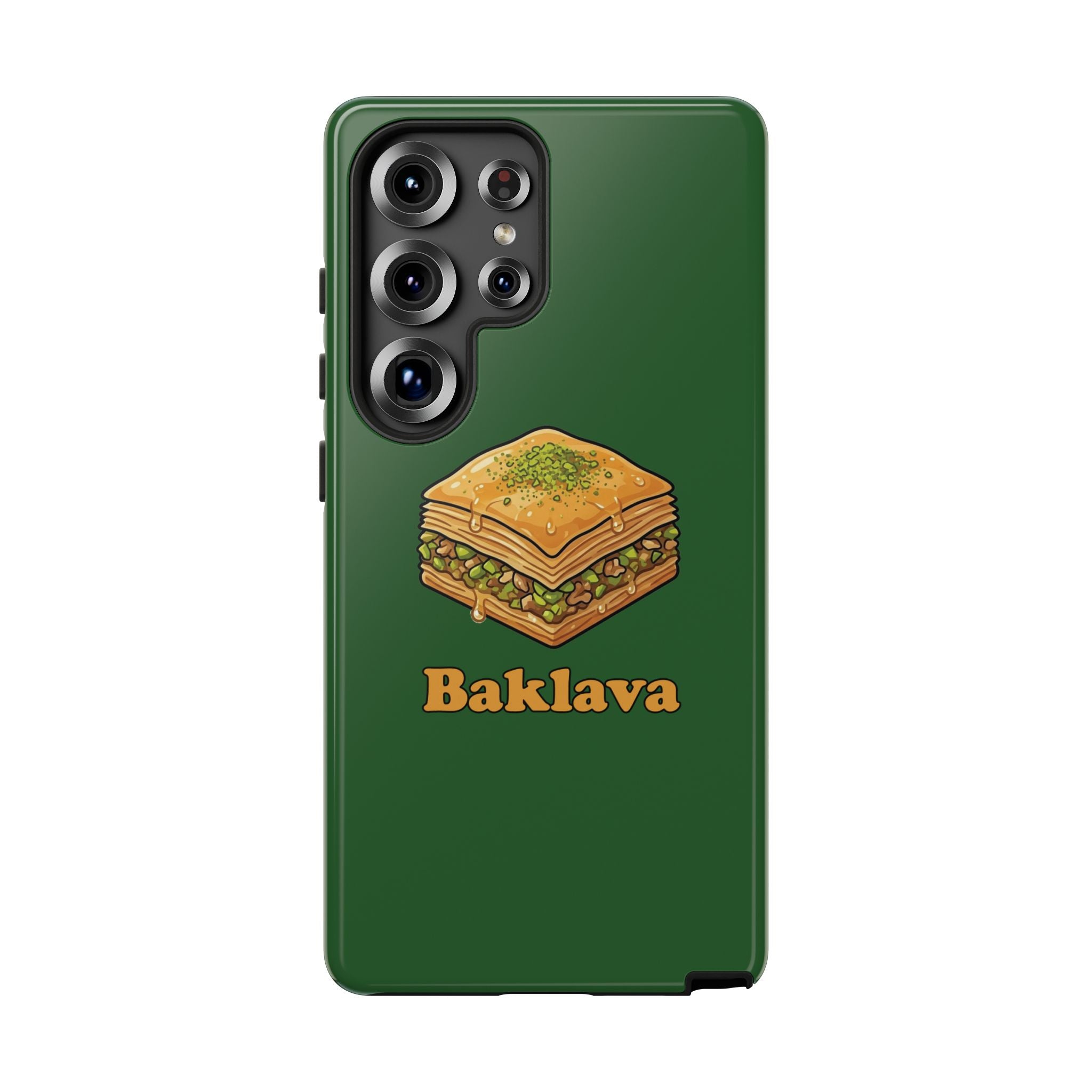 Baklava Phone Case — Cute Dessert Illustration