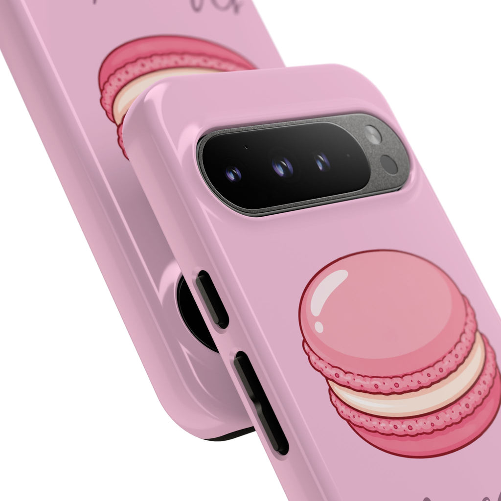Macaron Phone Case — Cute Dessert Illustration
