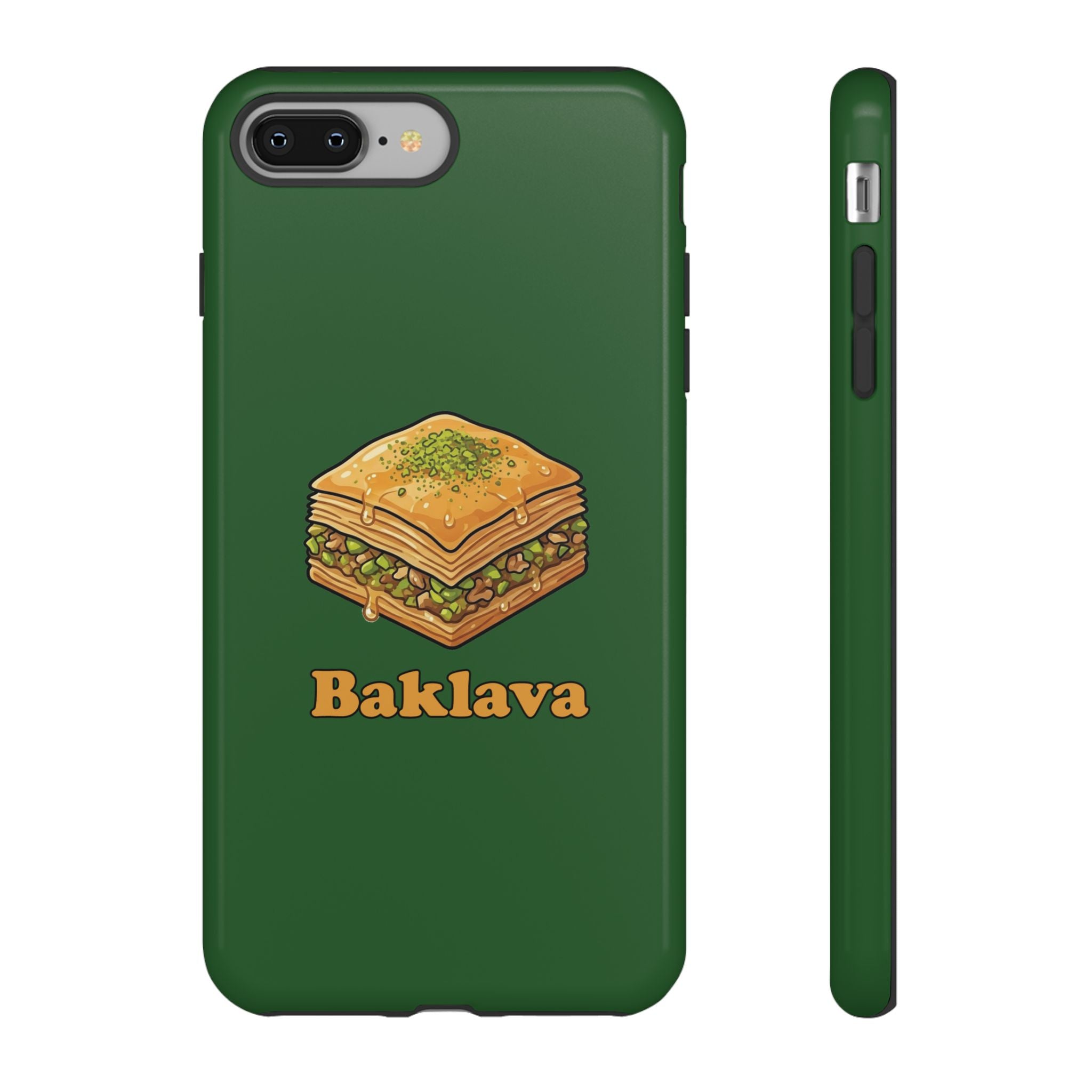 Baklava Phone Case — Cute Dessert Illustration