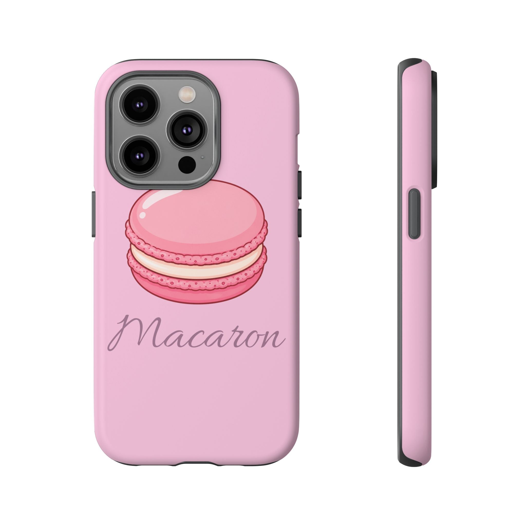 Macaron Phone Case — Cute Dessert Illustration