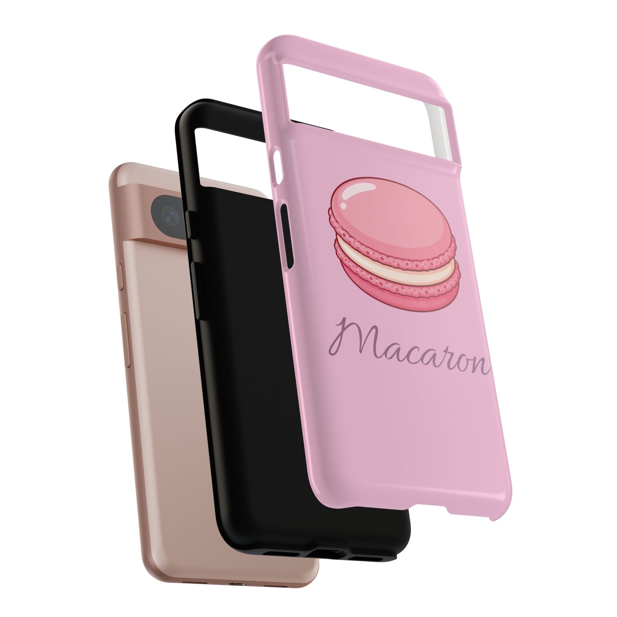 Macaron Phone Case — Cute Dessert Illustration