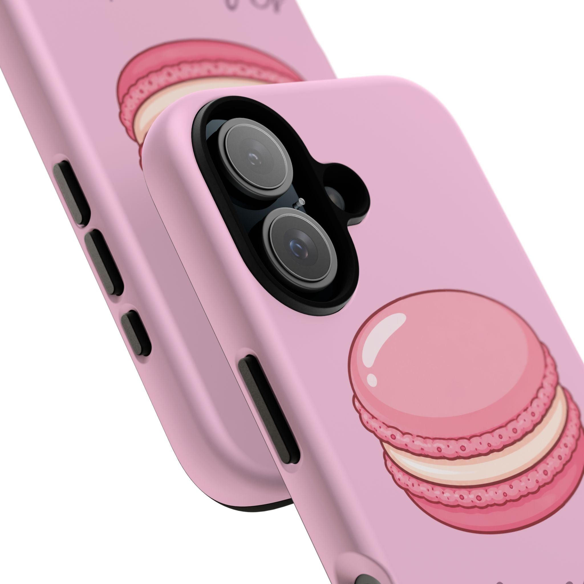 Macaron Phone Case — Cute Dessert Illustration