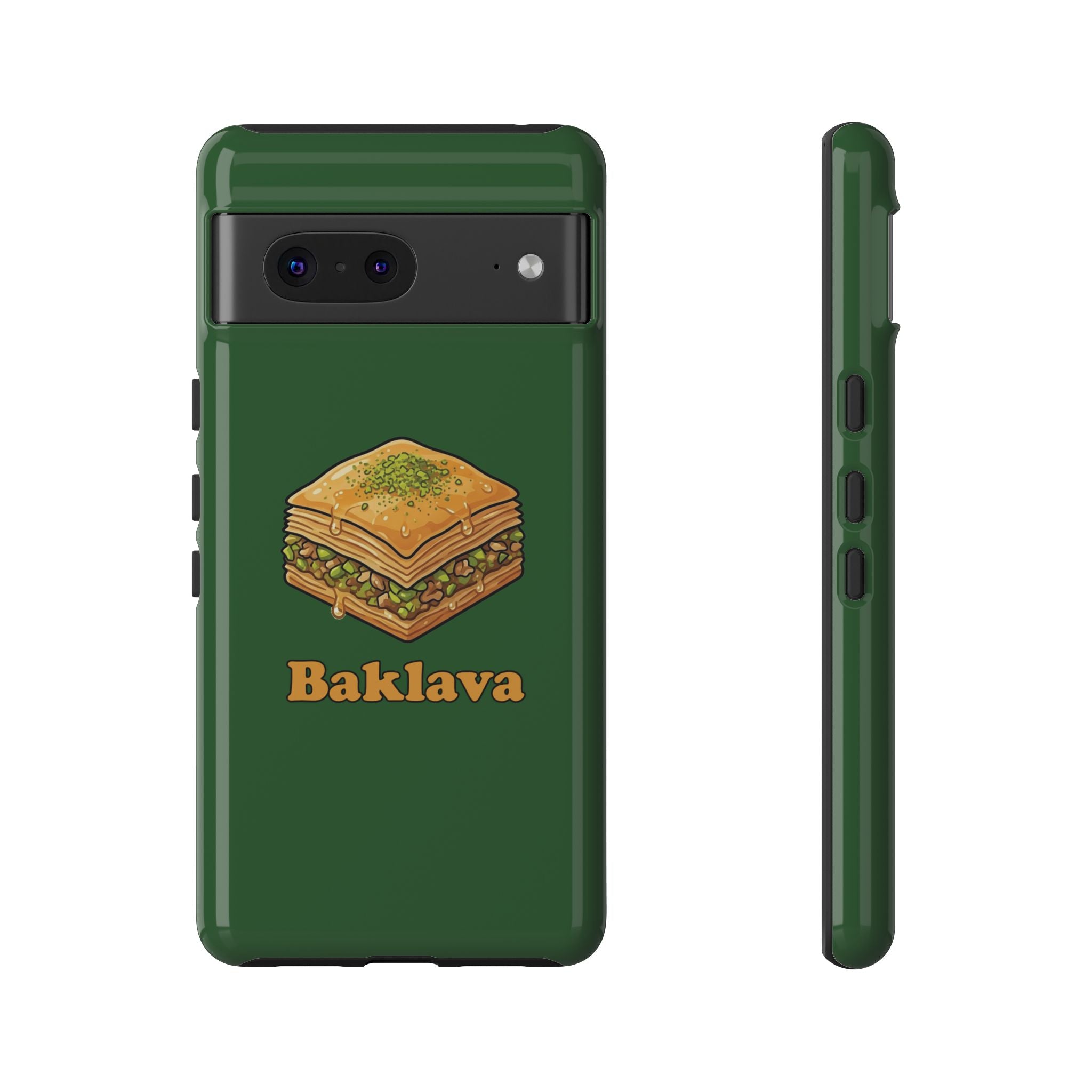 Baklava Phone Case — Cute Dessert Illustration