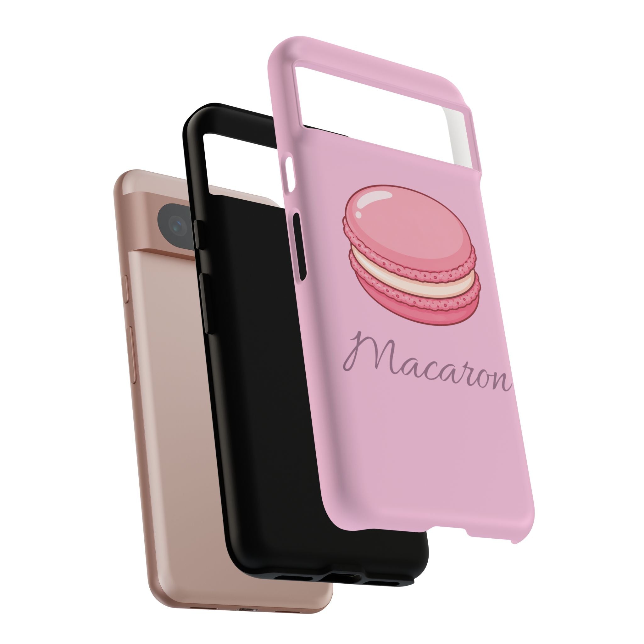 Macaron Phone Case — Cute Dessert Illustration
