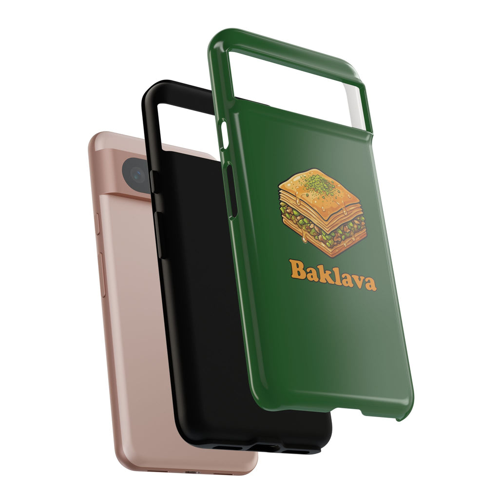 Baklava Phone Case — Cute Dessert Illustration