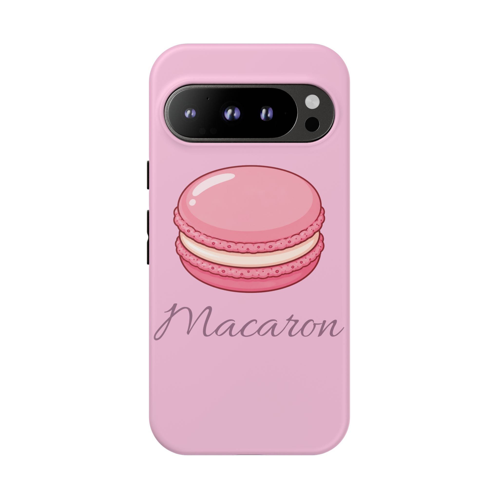 Macaron Phone Case — Cute Dessert Illustration