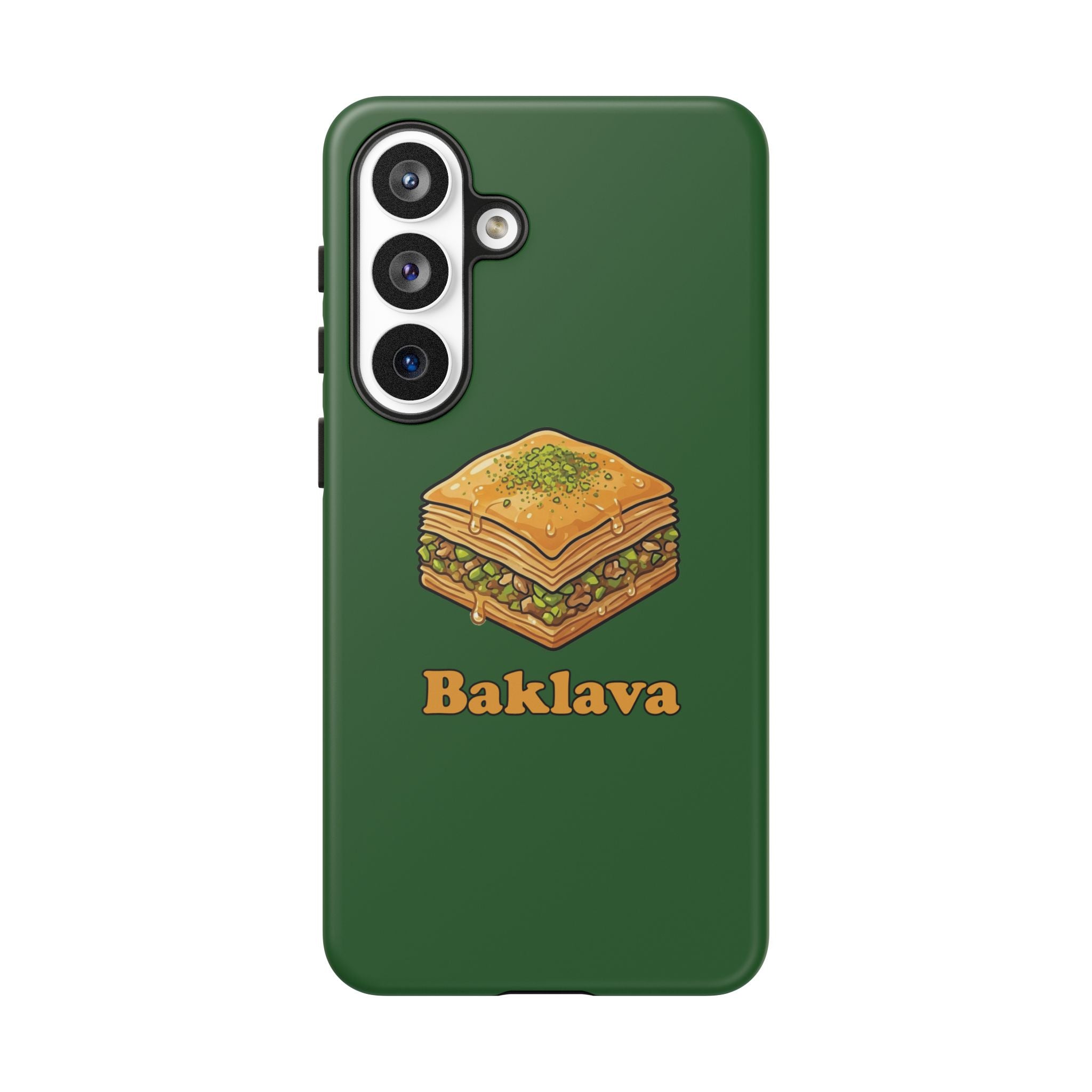 Baklava Phone Case — Cute Dessert Illustration