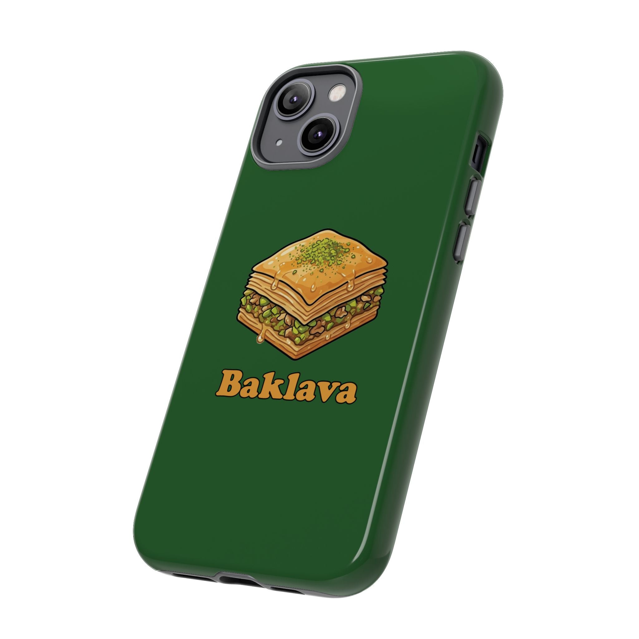 Baklava Phone Case — Cute Dessert Illustration