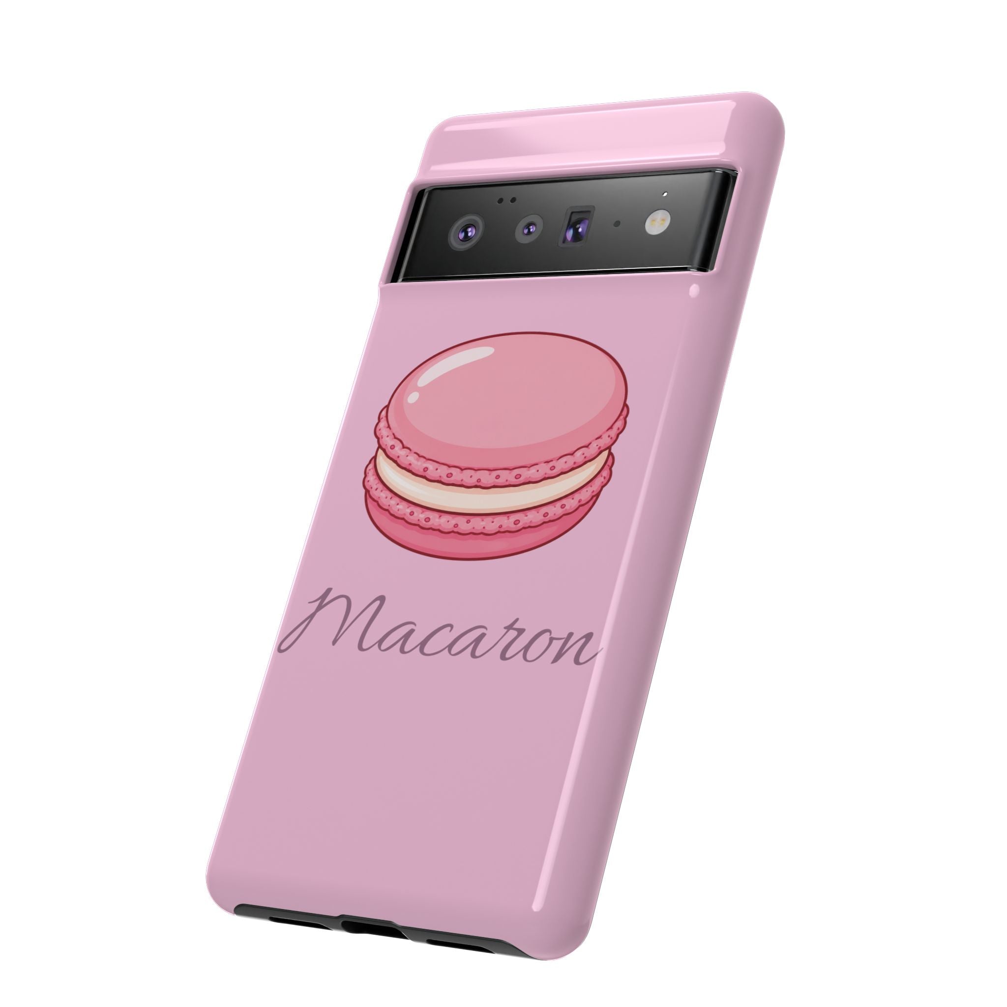 Macaron Phone Case — Cute Dessert Illustration