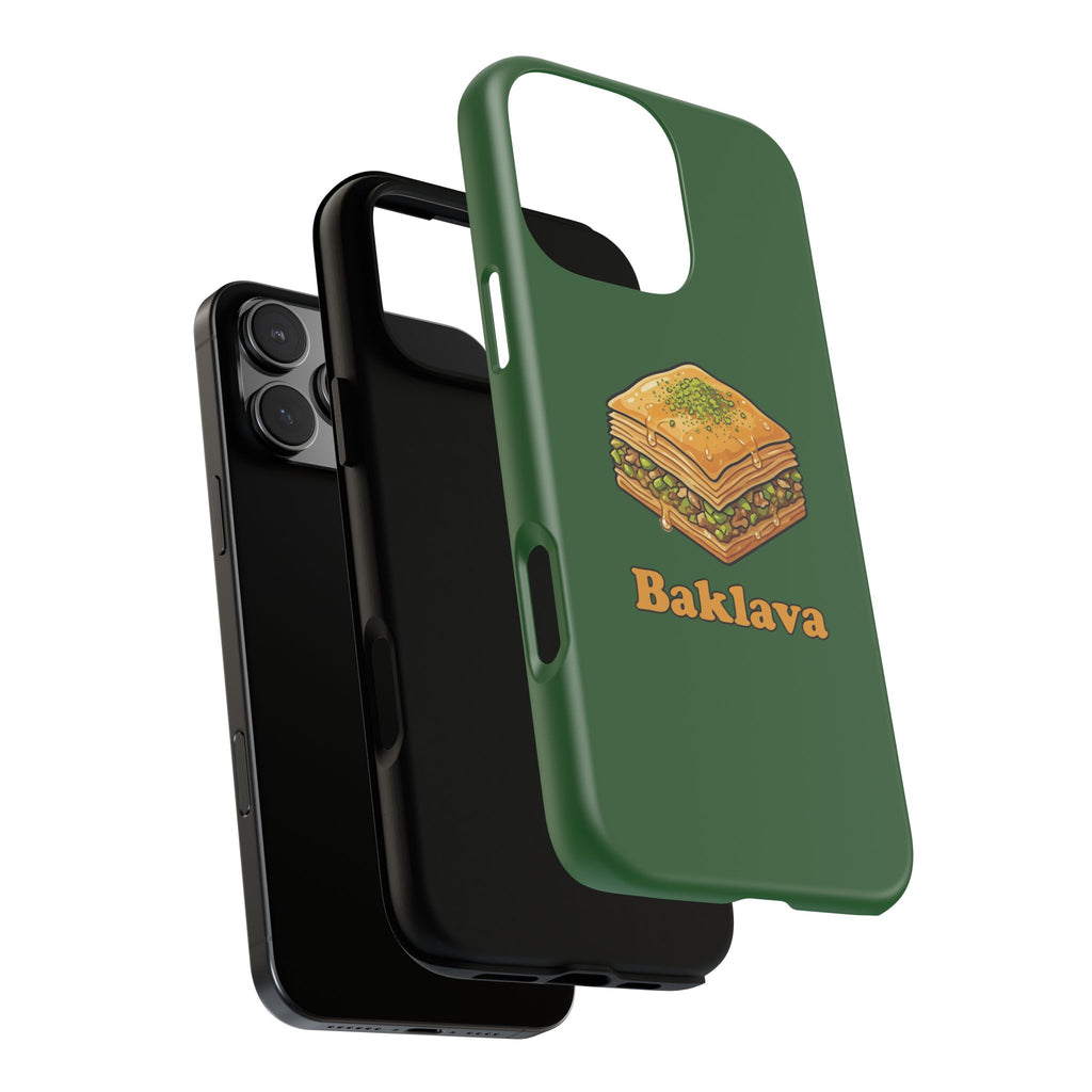 Baklava Phone Case — Cute Dessert Illustration