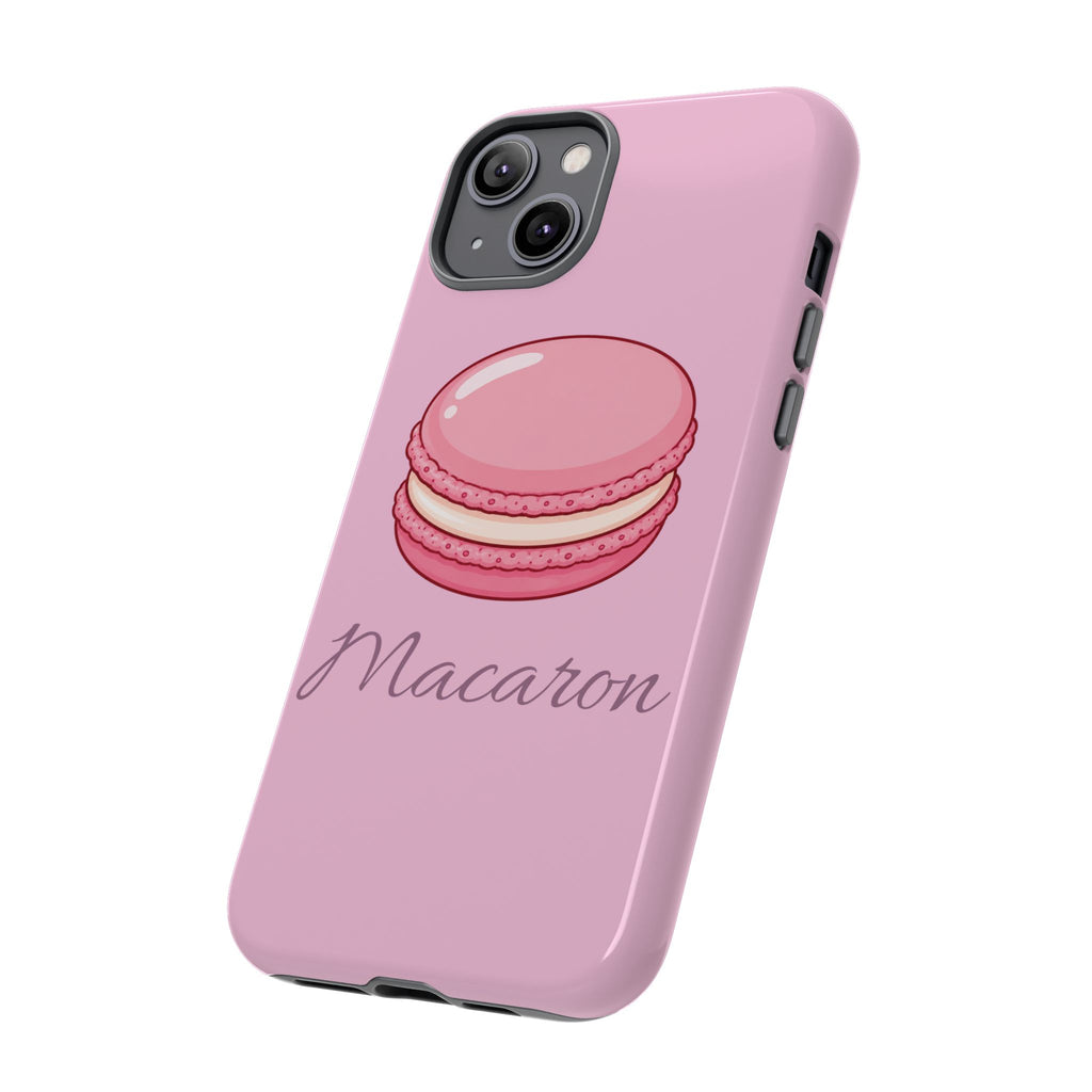 Macaron Phone Case — Cute Dessert Illustration